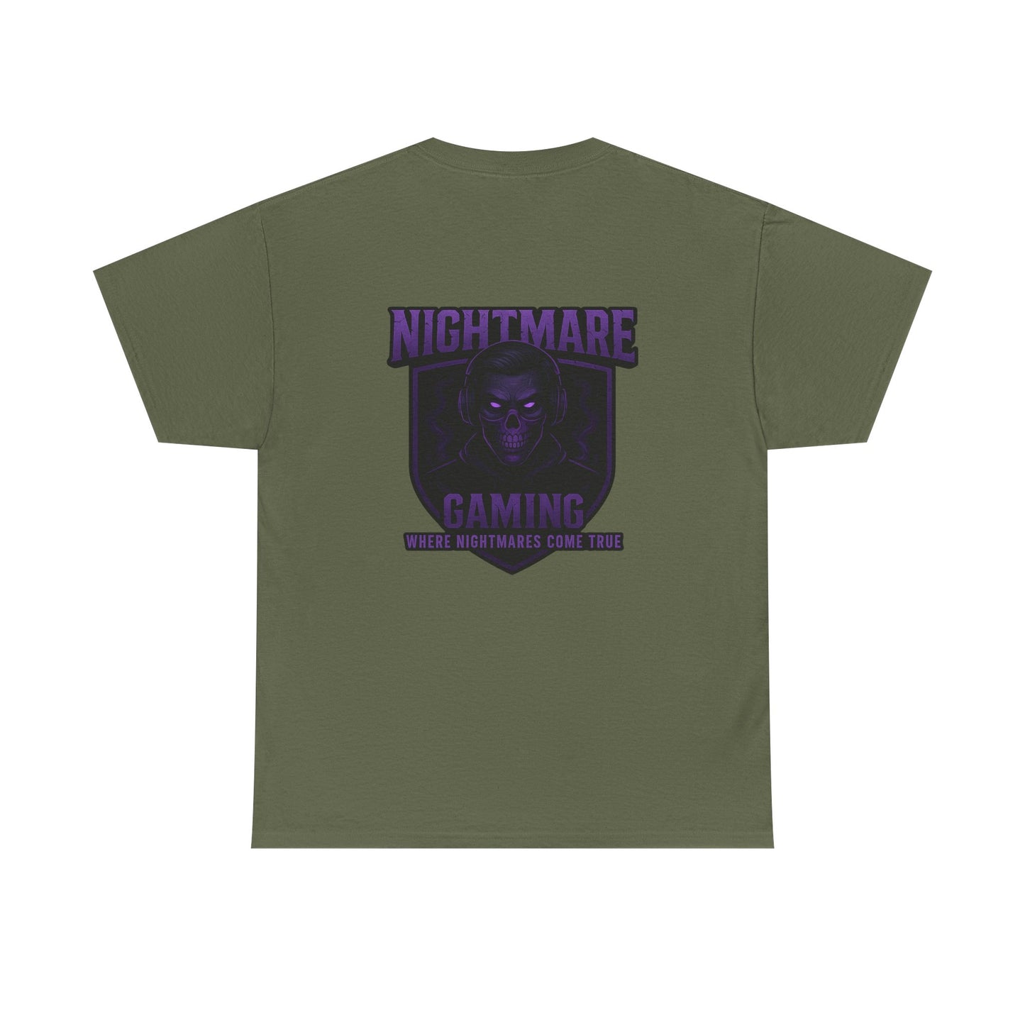 Nightmare Gaming Unisex Tee | Streetwear, Gamer Fashion, Graphic Tee, Casual Wear, Gift for Gamers