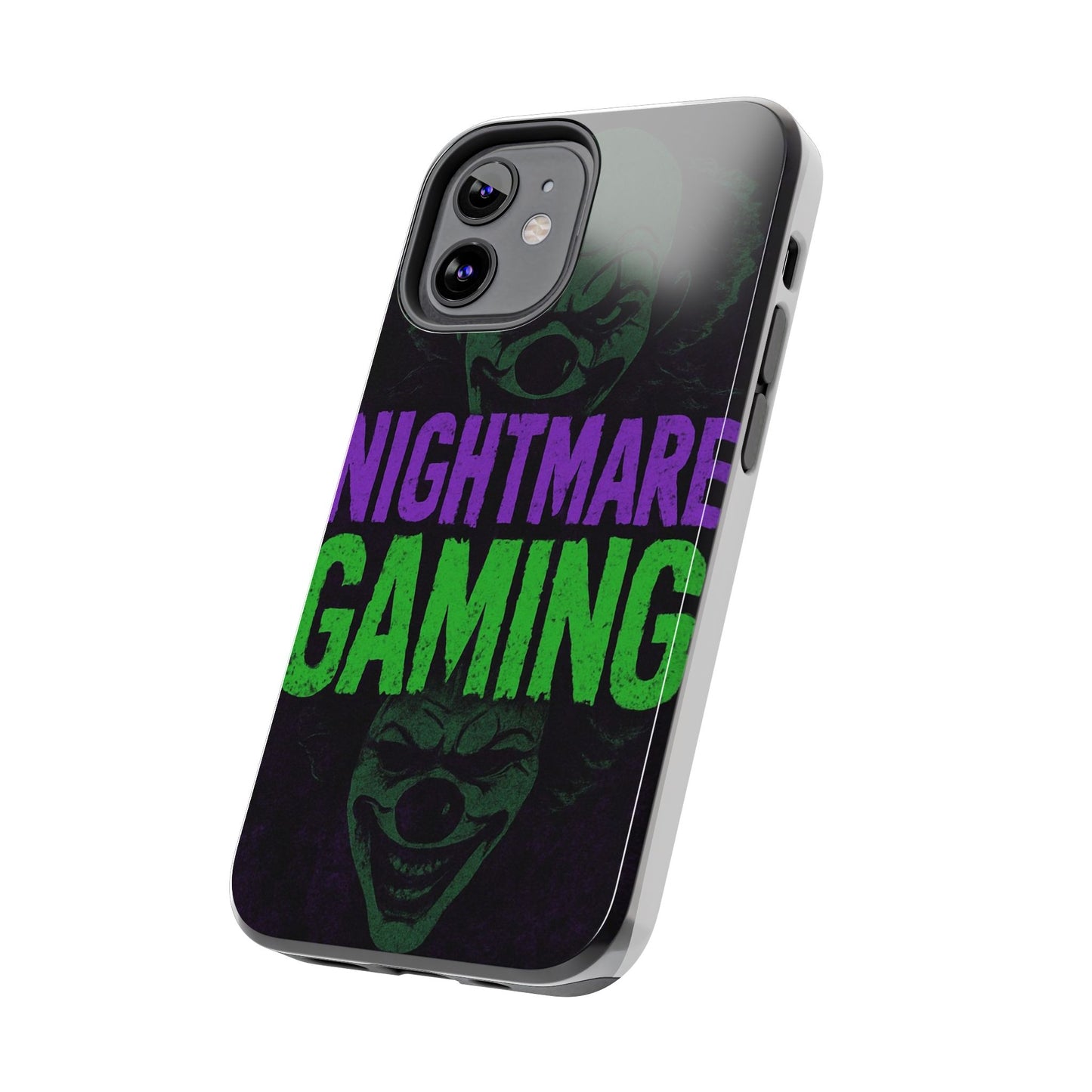Nightmare Gaming Phone Cases, Tough Gaming Case, Halloween Phone Accessories, Geeky Gift, Horror Merchandise, Clown Design Cases