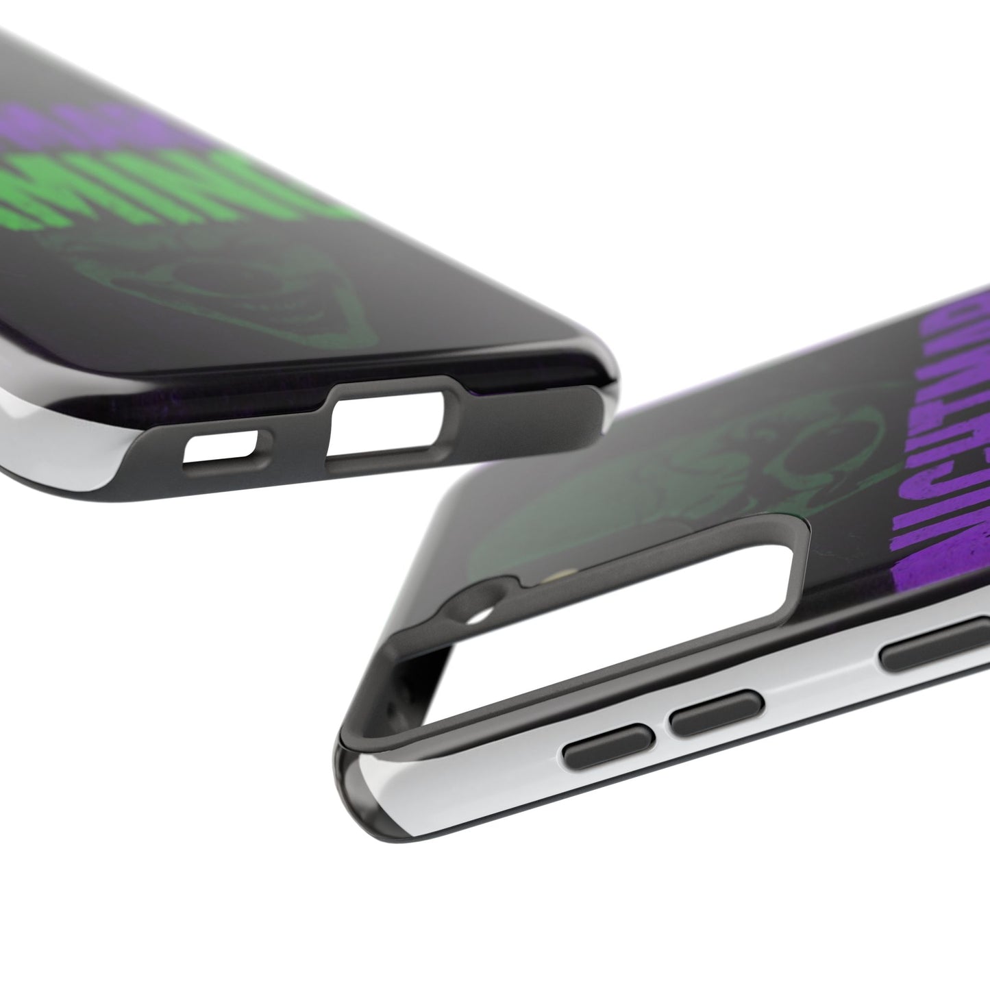Nightmare Gaming Phone Cases, Tough Gaming Case, Halloween Phone Accessories, Geeky Gift, Horror Merchandise, Clown Design Cases