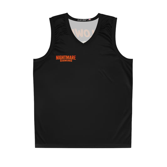 Spooky Halloween Basketball Jersey, AOP Jersey, Ghost Pumpkin Sportswear, Horror Fan Apparel, Unique Gift for Halloween Lovers