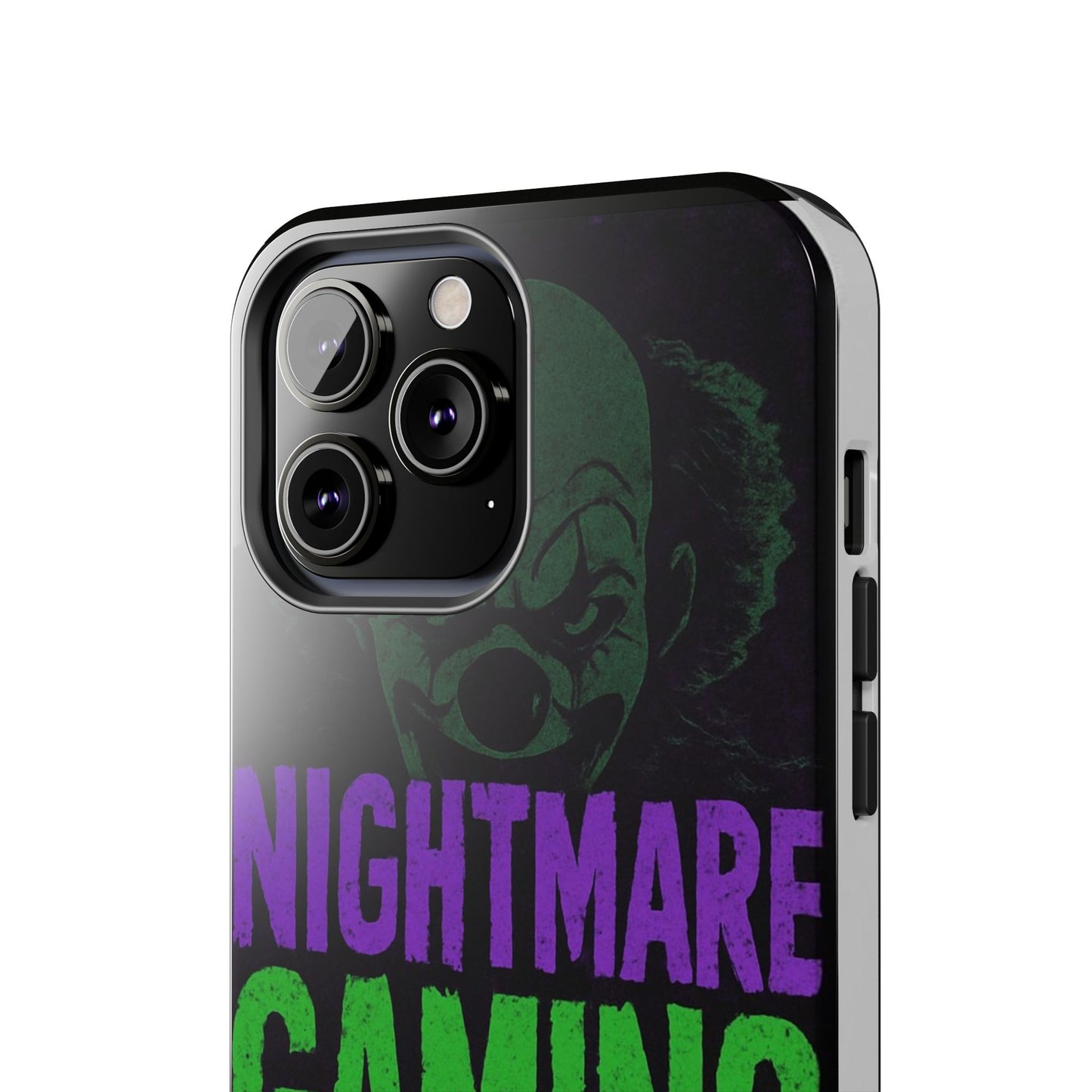 Nightmare Gaming Phone Cases, Tough Gaming Case, Halloween Phone Accessories, Geeky Gift, Horror Merchandise, Clown Design Cases