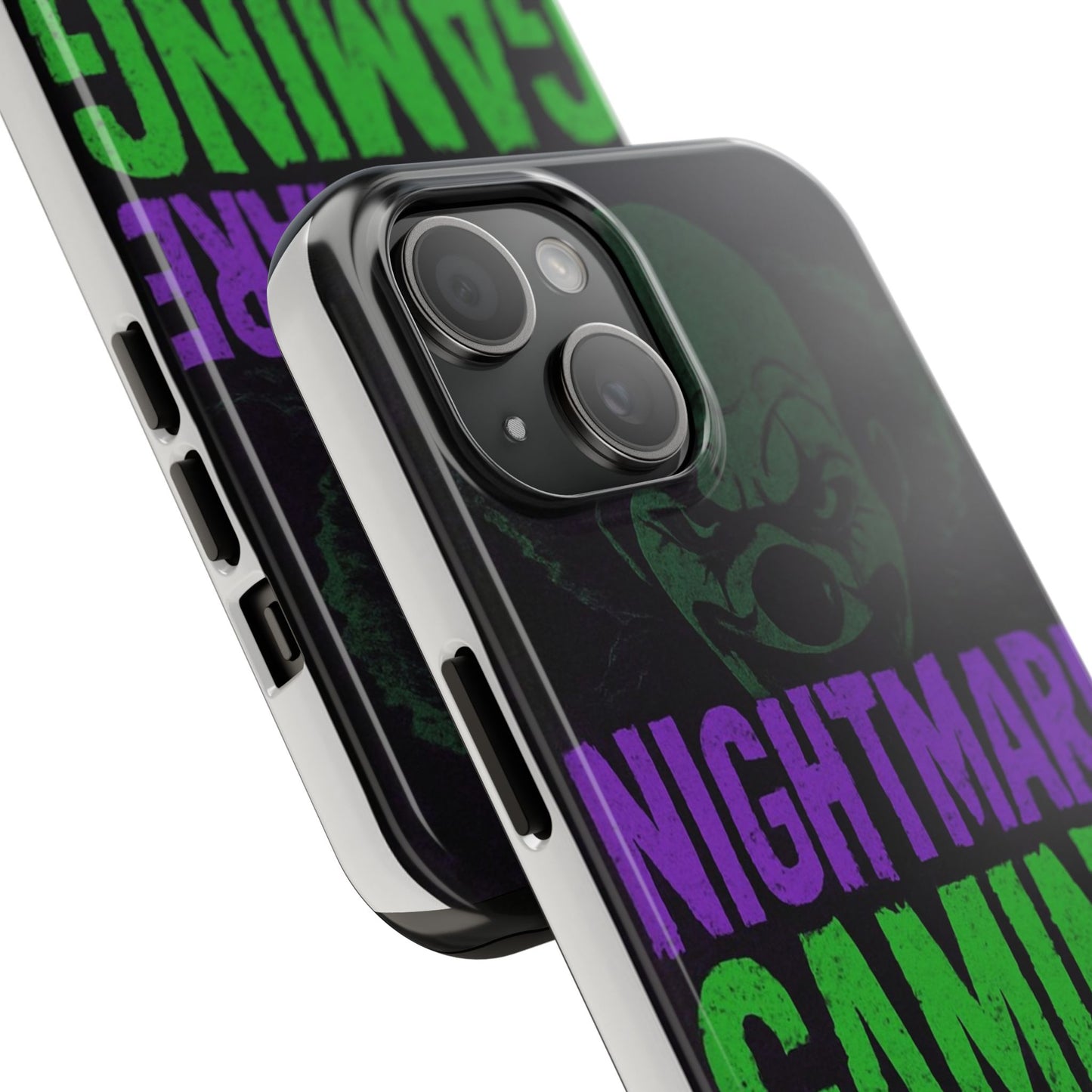 Nightmare Gaming Phone Cases, Tough Gaming Case, Halloween Phone Accessories, Geeky Gift, Horror Merchandise, Clown Design Cases