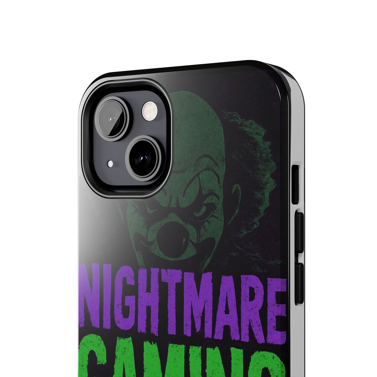 Nightmare Gaming Phone Cases, Tough Gaming Case, Halloween Phone Accessories, Geeky Gift, Horror Merchandise, Clown Design Cases
