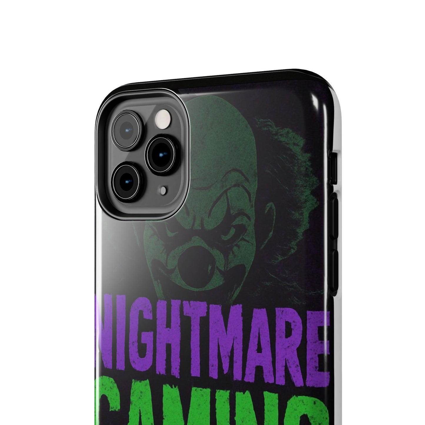 Nightmare Gaming Phone Cases, Tough Gaming Case, Halloween Phone Accessories, Geeky Gift, Horror Merchandise, Clown Design Cases