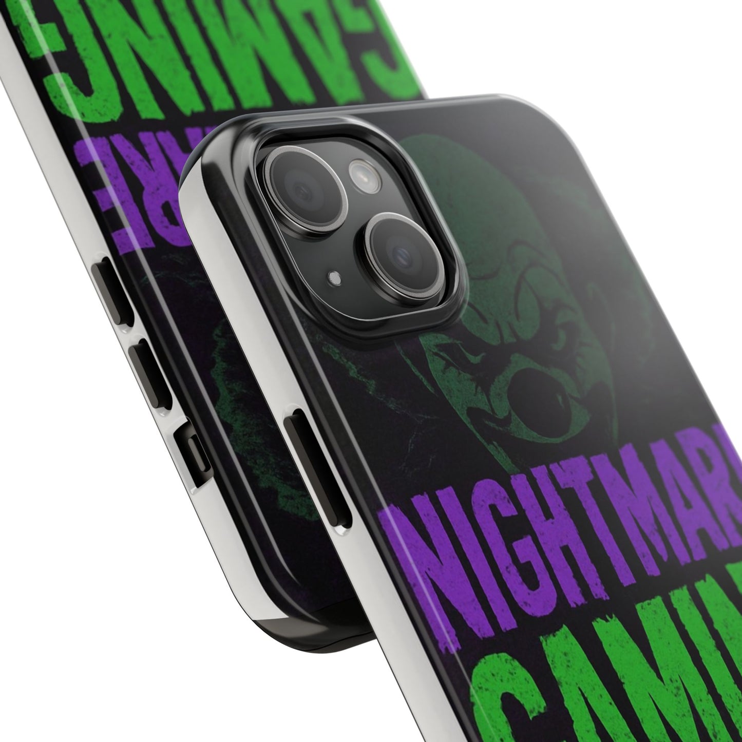 Nightmare Gaming Phone Cases, Tough Gaming Case, Halloween Phone Accessories, Geeky Gift, Horror Merchandise, Clown Design Cases
