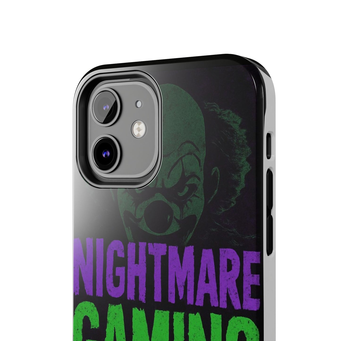Nightmare Gaming Phone Cases, Tough Gaming Case, Halloween Phone Accessories, Geeky Gift, Horror Merchandise, Clown Design Cases