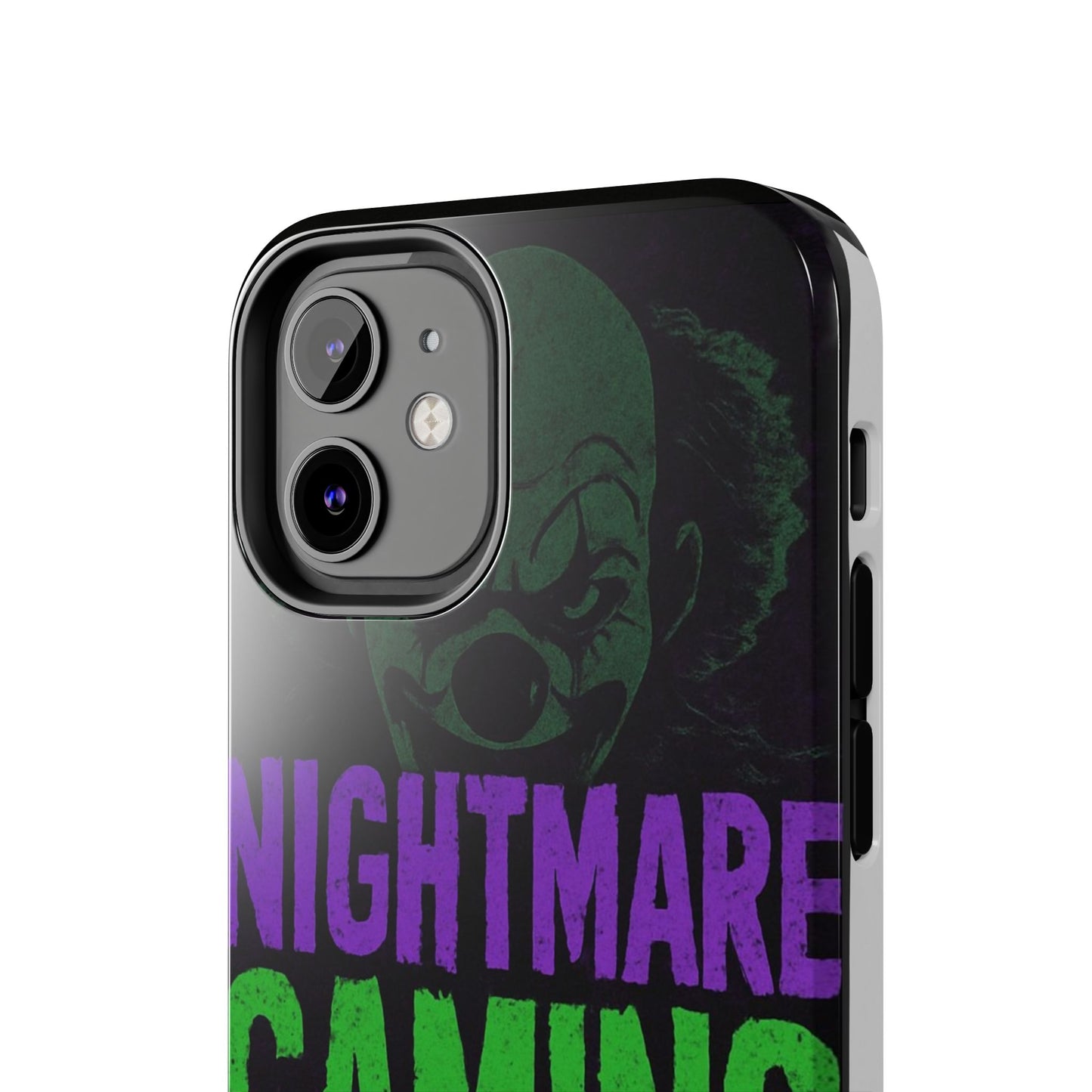 Nightmare Gaming Phone Cases, Tough Gaming Case, Halloween Phone Accessories, Geeky Gift, Horror Merchandise, Clown Design Cases