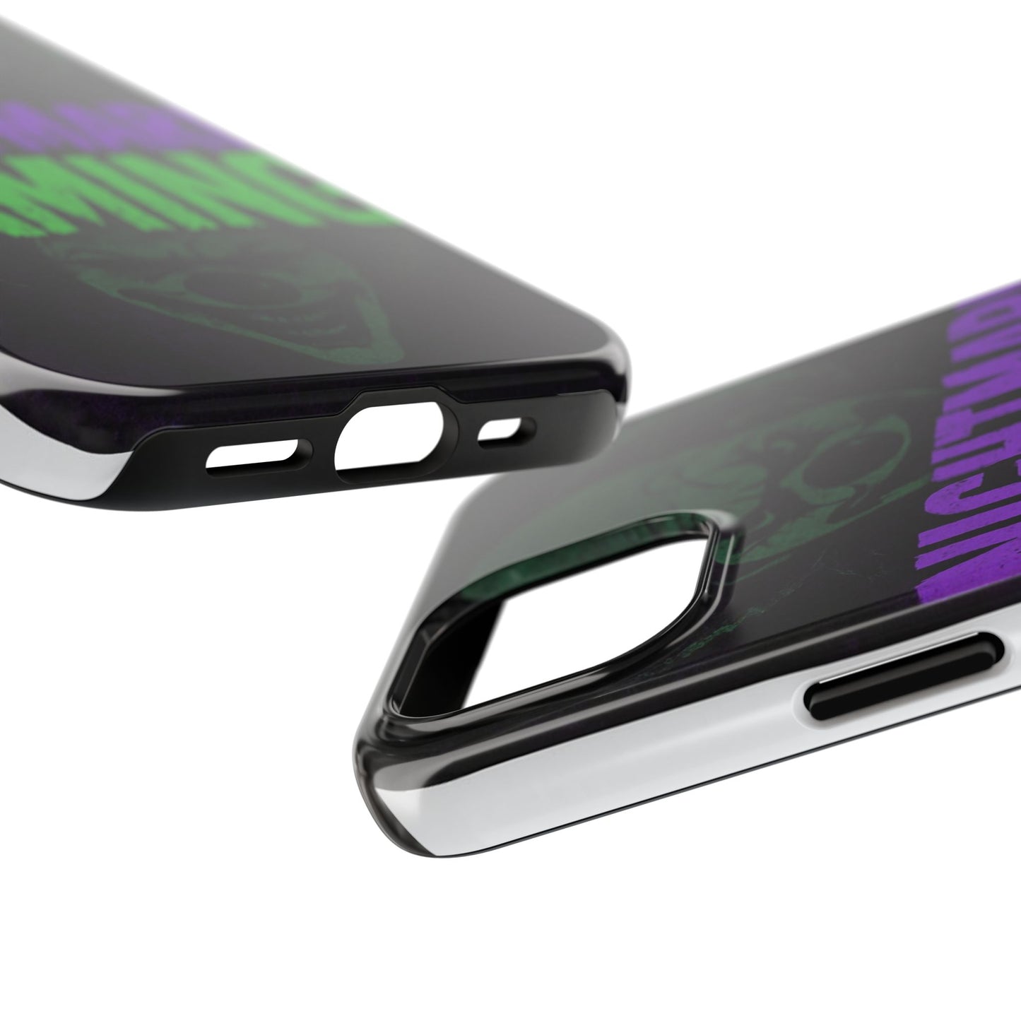 Nightmare Gaming Phone Cases, Tough Gaming Case, Halloween Phone Accessories, Geeky Gift, Horror Merchandise, Clown Design Cases