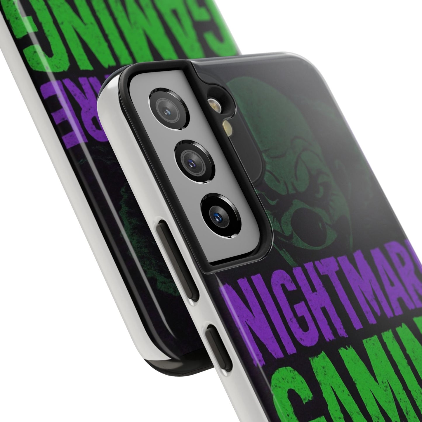 Nightmare Gaming Phone Cases, Tough Gaming Case, Halloween Phone Accessories, Geeky Gift, Horror Merchandise, Clown Design Cases