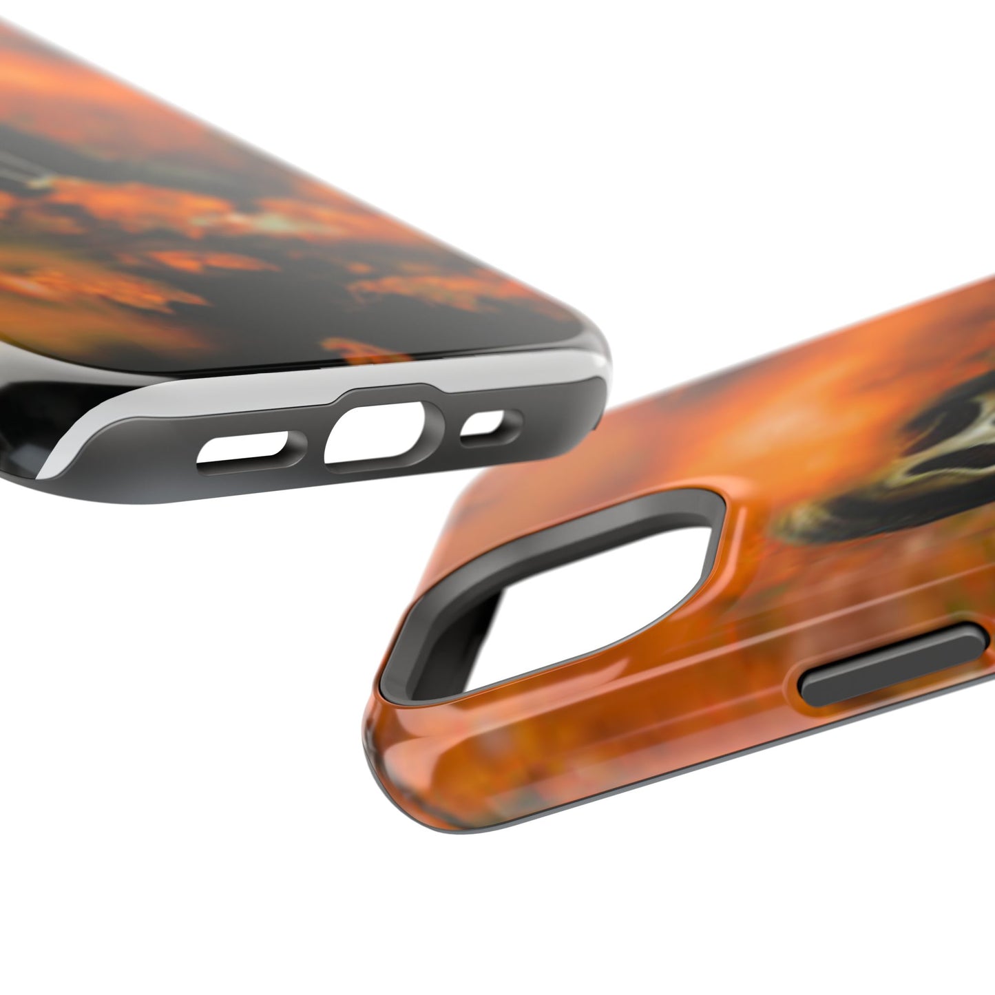 Unique Magnetic Phone Case, Halloween Gift, Horror Design, Protective Cover, Ghost Face Style, Fall Aesthetic