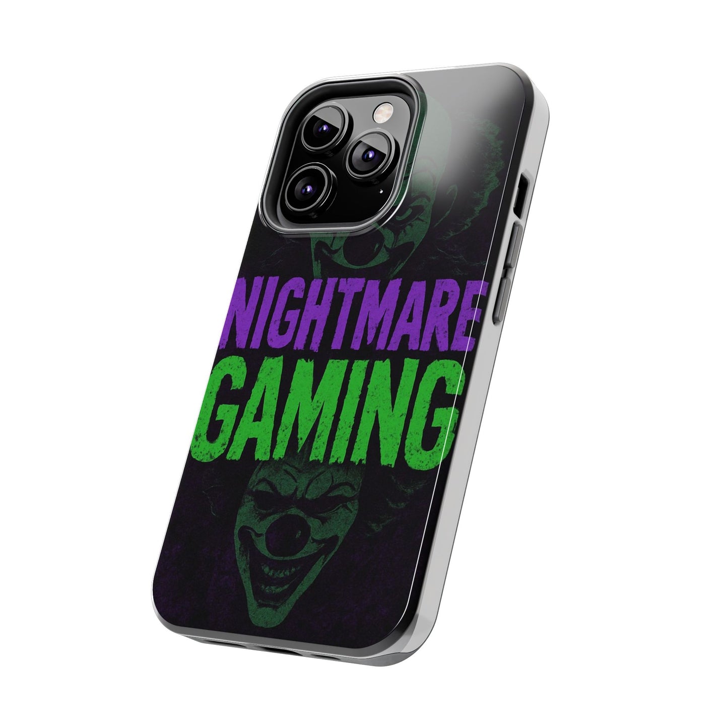 Nightmare Gaming Phone Cases, Tough Gaming Case, Halloween Phone Accessories, Geeky Gift, Horror Merchandise, Clown Design Cases