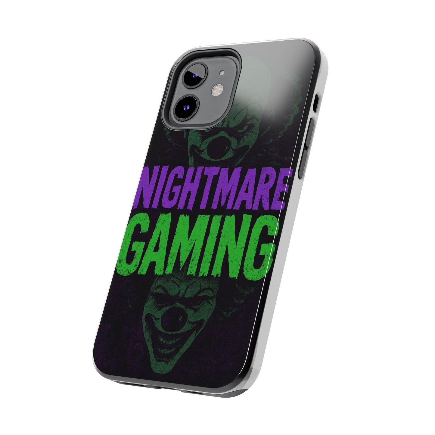 Nightmare Gaming Phone Cases, Tough Gaming Case, Halloween Phone Accessories, Geeky Gift, Horror Merchandise, Clown Design Cases
