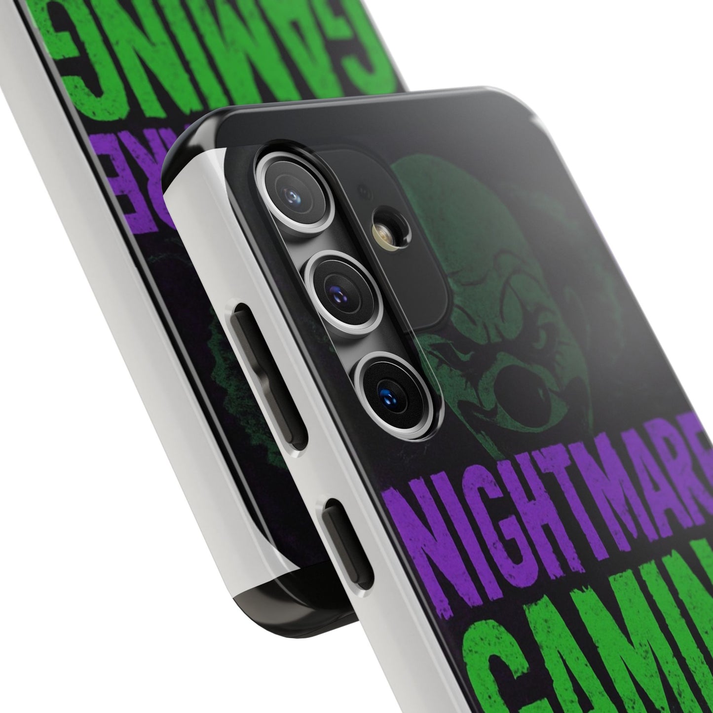 Nightmare Gaming Phone Cases, Tough Gaming Case, Halloween Phone Accessories, Geeky Gift, Horror Merchandise, Clown Design Cases