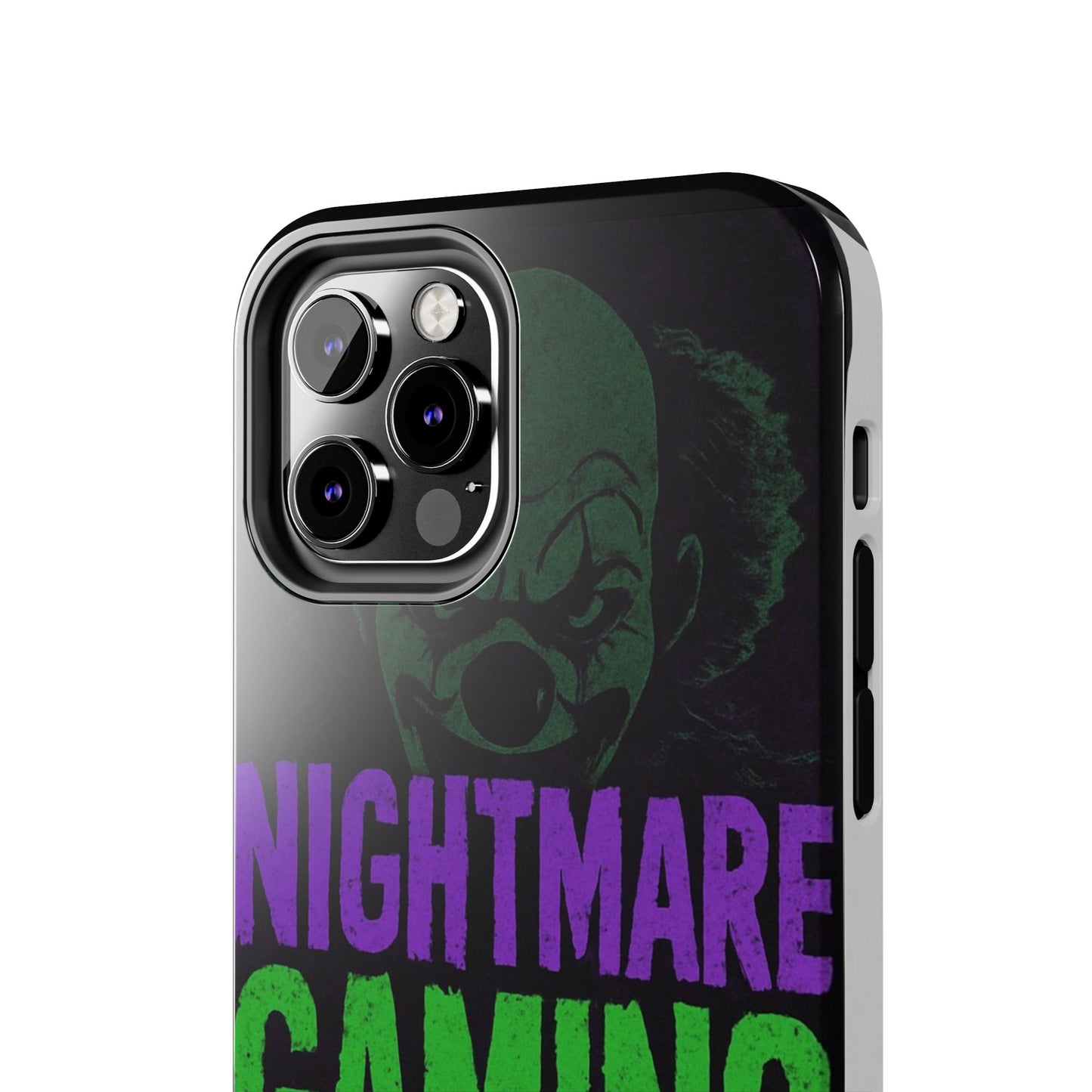 Nightmare Gaming Phone Cases, Tough Gaming Case, Halloween Phone Accessories, Geeky Gift, Horror Merchandise, Clown Design Cases