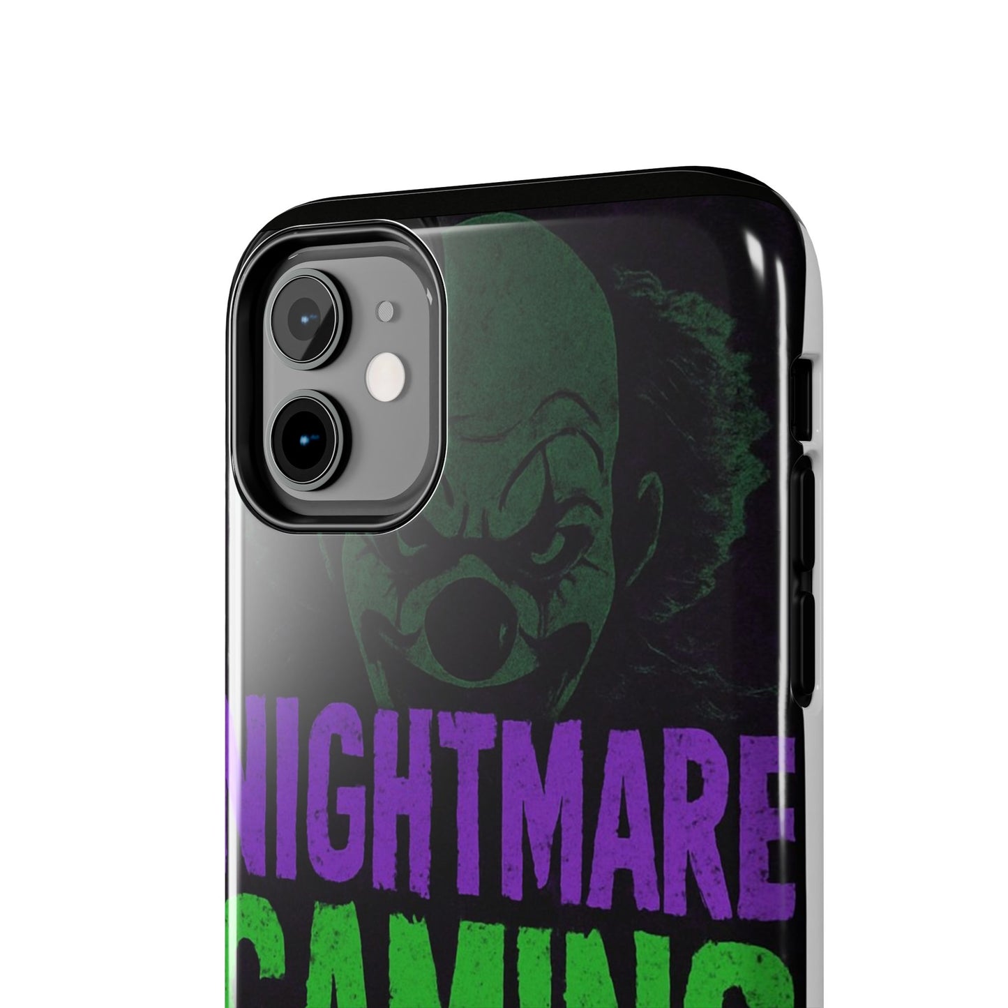 Nightmare Gaming Phone Cases, Tough Gaming Case, Halloween Phone Accessories, Geeky Gift, Horror Merchandise, Clown Design Cases