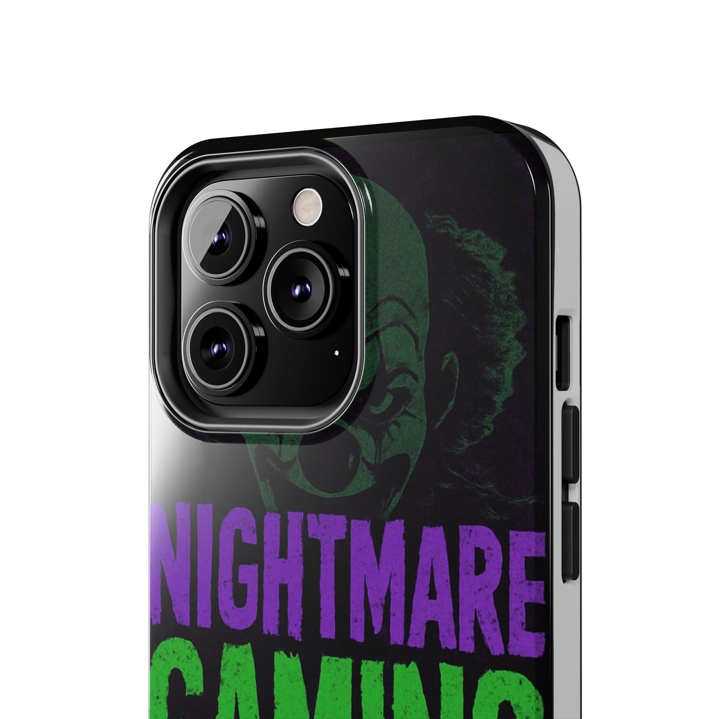 Nightmare Gaming Phone Cases, Tough Gaming Case, Halloween Phone Accessories, Geeky Gift, Horror Merchandise, Clown Design Cases