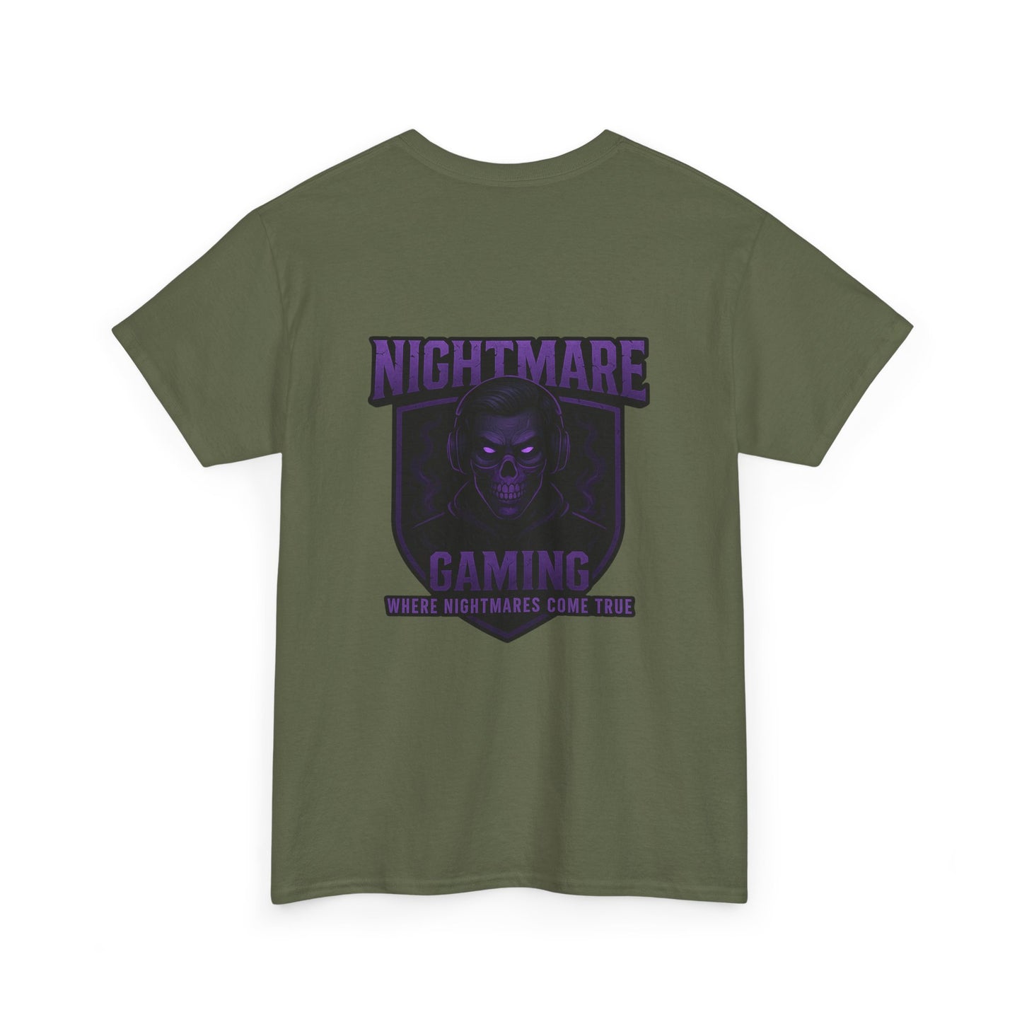 Nightmare Gaming Unisex Tee | Streetwear, Gamer Fashion, Graphic Tee, Casual Wear, Gift for Gamers
