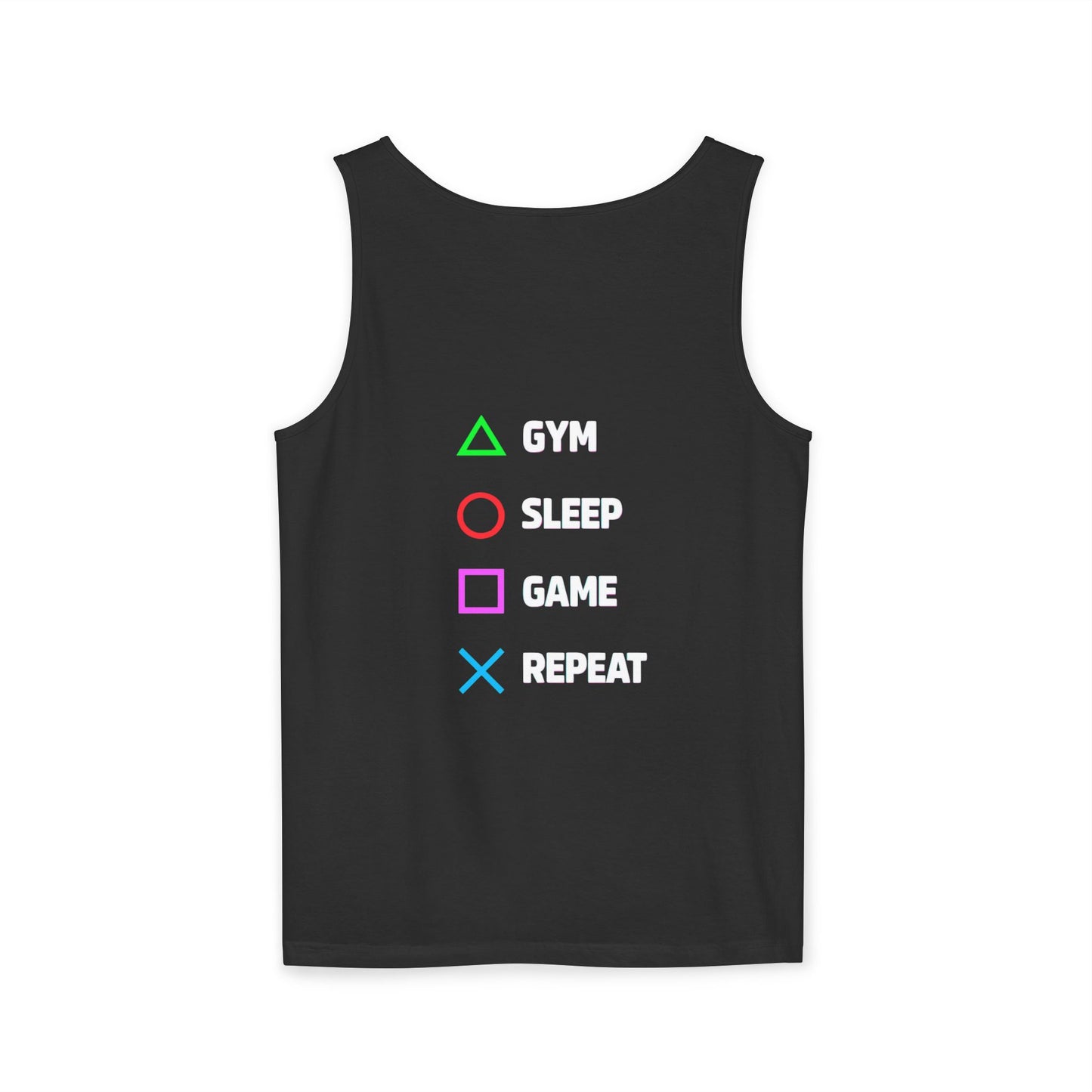 Nightmare Gaming Unisex Tank Top, Casual Wear, Gaming Apparel, Comfy Gym Top, Sleepwear, Summer Style, Unique Gift Idea