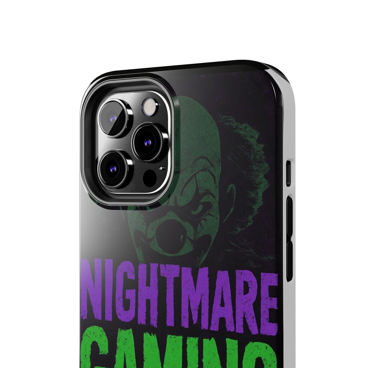Nightmare Gaming Phone Cases, Tough Gaming Case, Halloween Phone Accessories, Geeky Gift, Horror Merchandise, Clown Design Cases