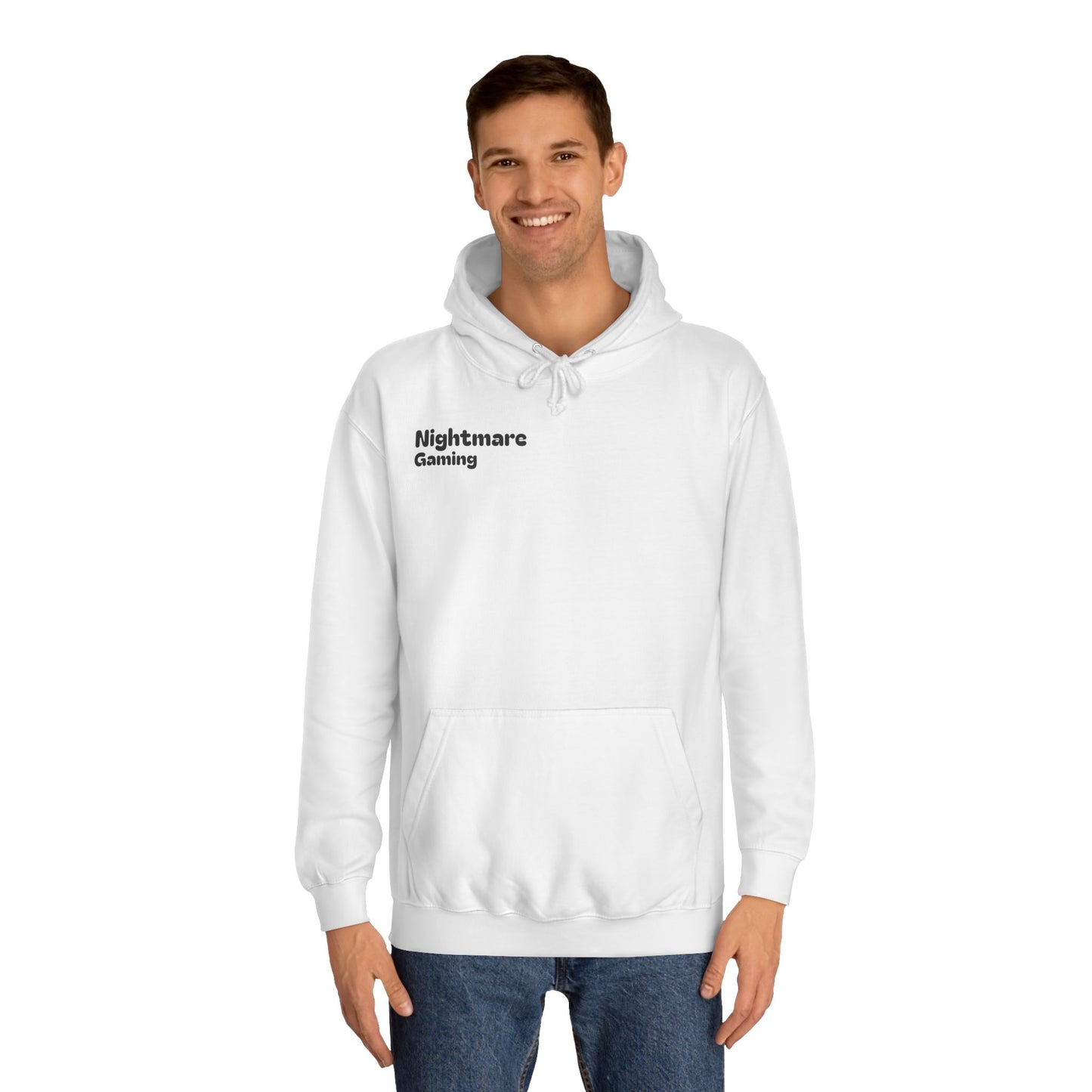 Unisex Gaming Hoodie with Nightmare Design, Perfect for College Students, Gamers, Casual Wear, Gift for Him or Her
