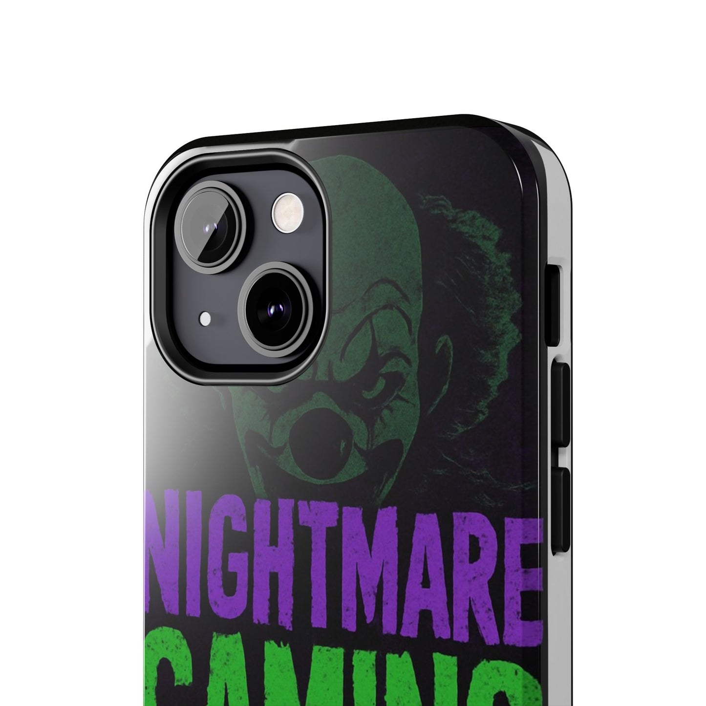 Nightmare Gaming Phone Cases, Tough Gaming Case, Halloween Phone Accessories, Geeky Gift, Horror Merchandise, Clown Design Cases