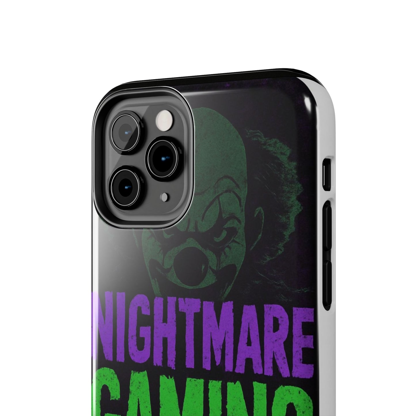 Nightmare Gaming Phone Cases, Tough Gaming Case, Halloween Phone Accessories, Geeky Gift, Horror Merchandise, Clown Design Cases