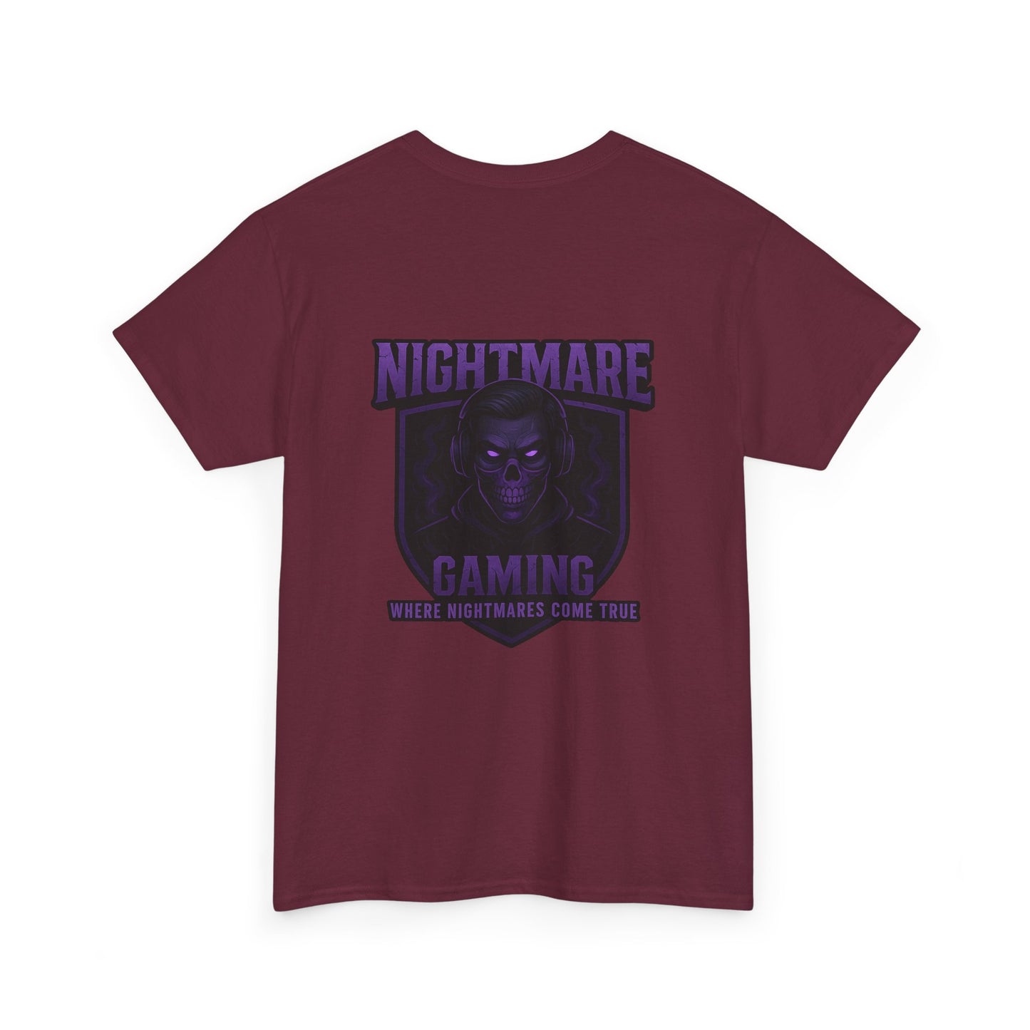 Nightmare Gaming Unisex Tee | Streetwear, Gamer Fashion, Graphic Tee, Casual Wear, Gift for Gamers