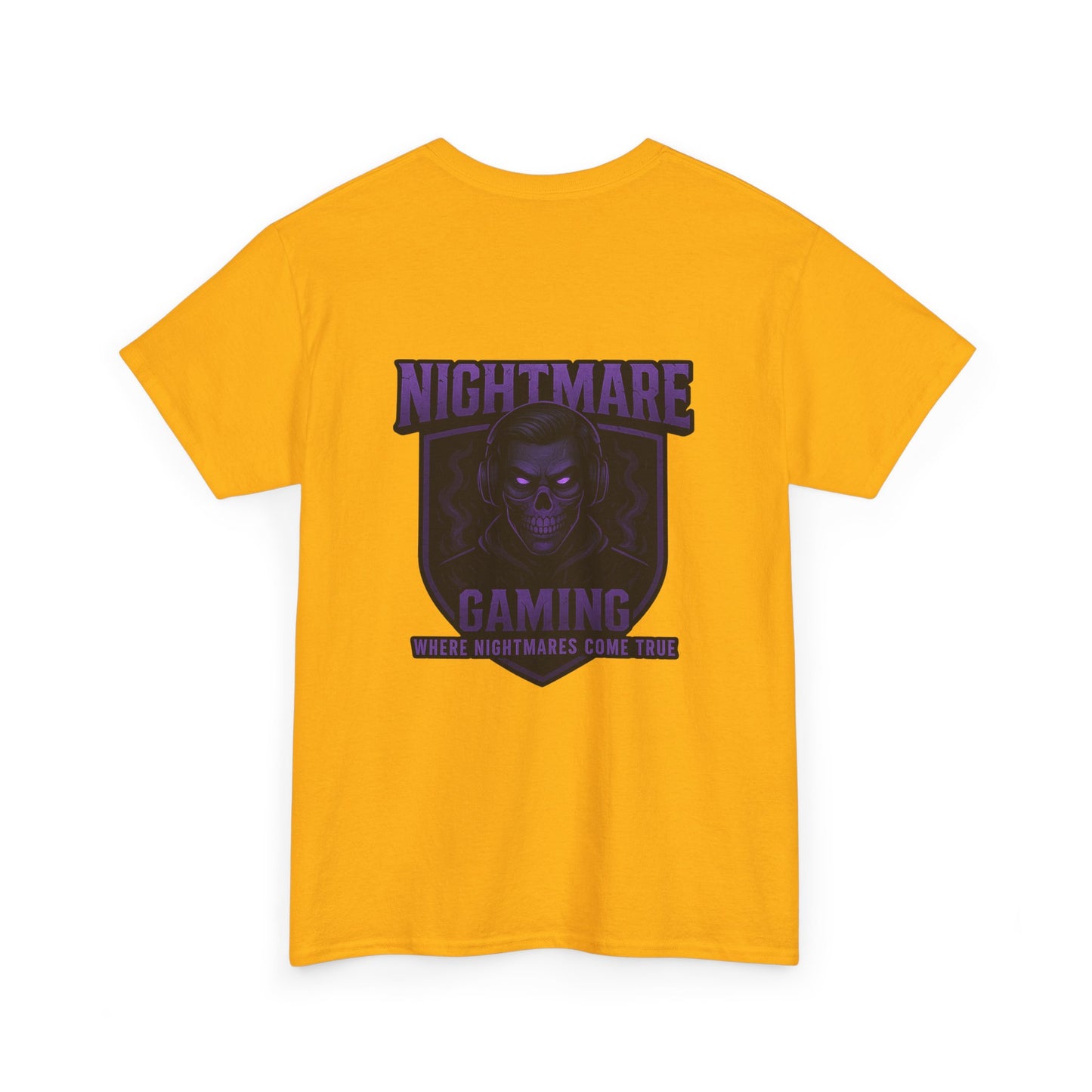 Nightmare Gaming Unisex Tee | Streetwear, Gamer Fashion, Graphic Tee, Casual Wear, Gift for Gamers