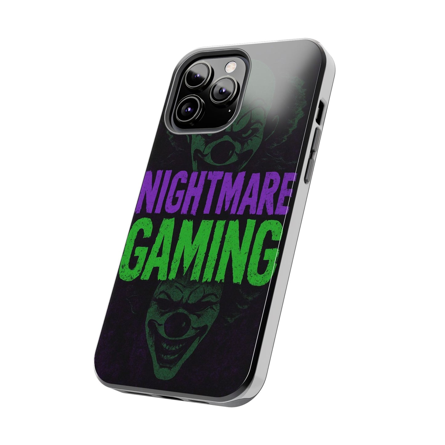 Nightmare Gaming Phone Cases, Tough Gaming Case, Halloween Phone Accessories, Geeky Gift, Horror Merchandise, Clown Design Cases