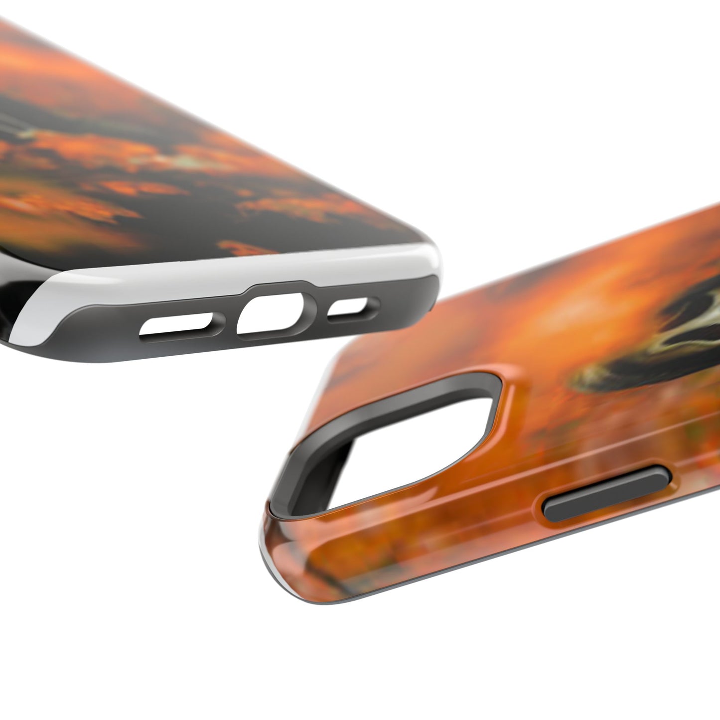 Unique Magnetic Phone Case, Halloween Gift, Horror Design, Protective Cover, Ghost Face Style, Fall Aesthetic